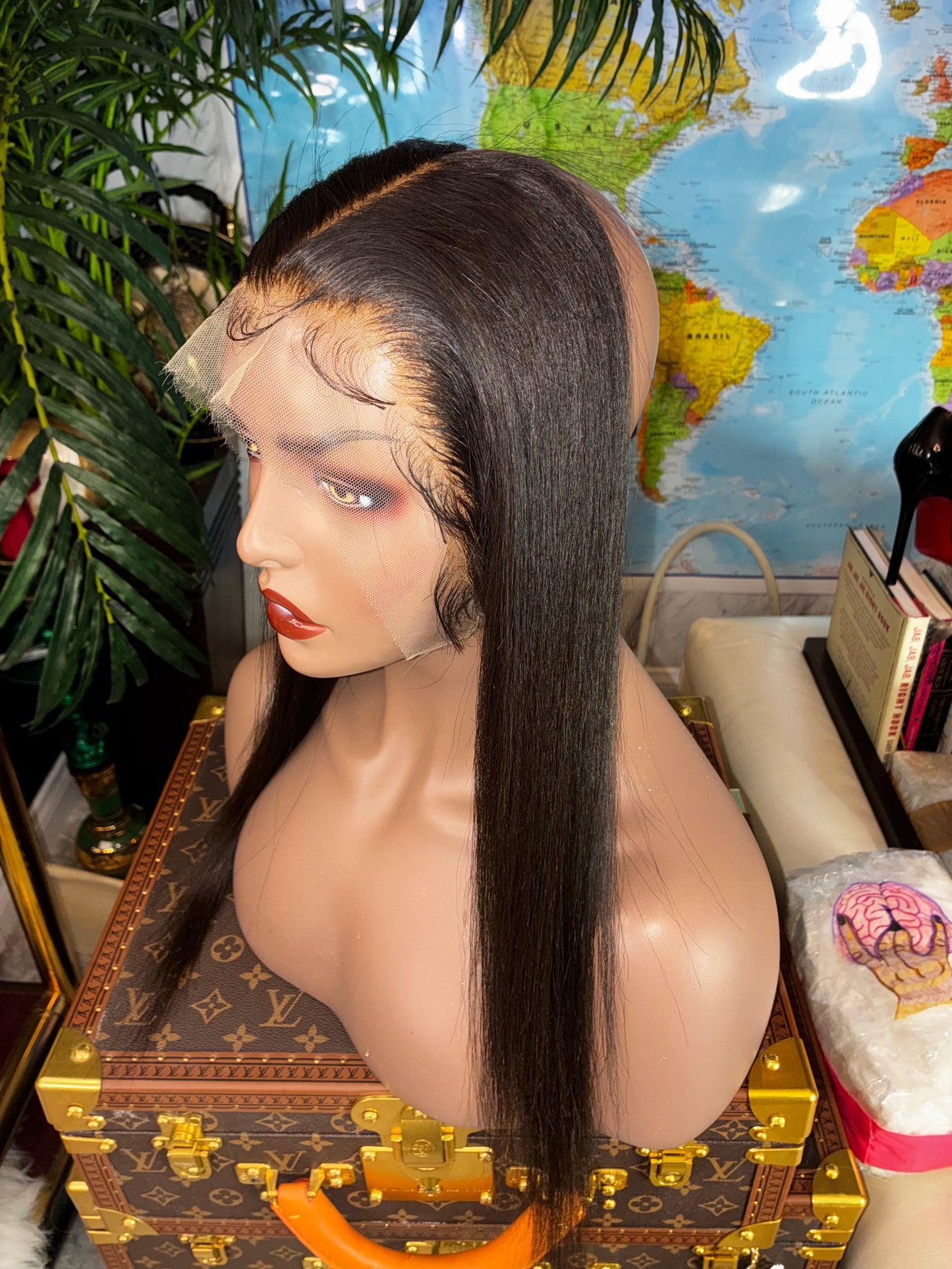HD Kinky Straight 13x4 Lace Frontal for Ponytails