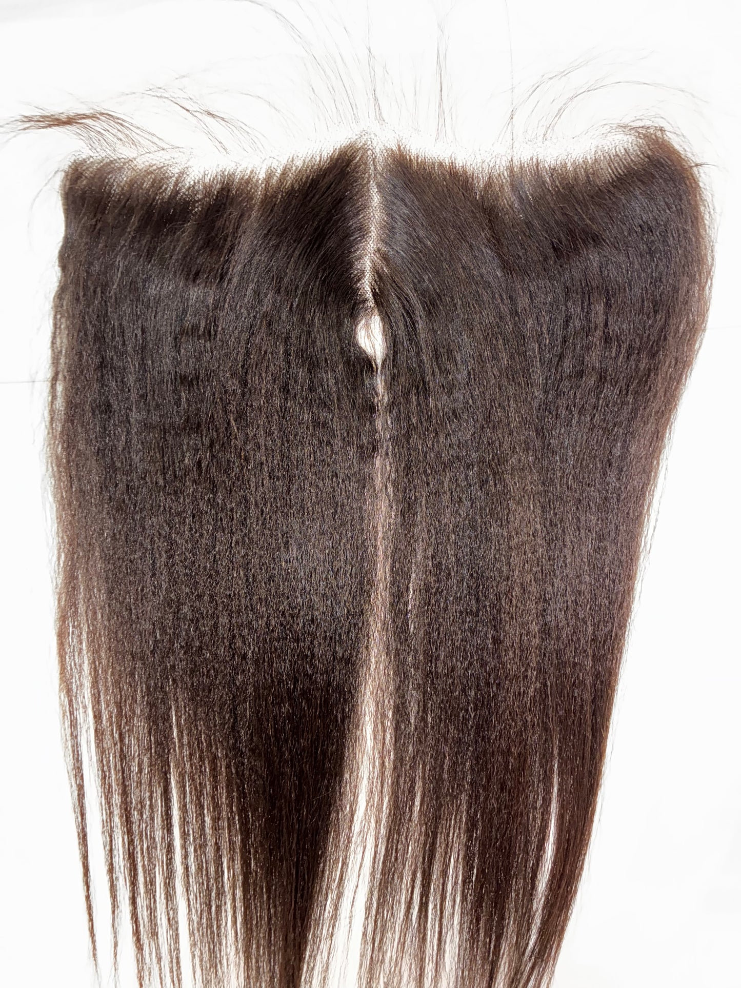 HD Kinky Straight 13x4 Lace Frontal for Ponytails